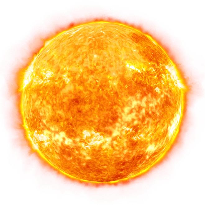 Burning Sun png transparent