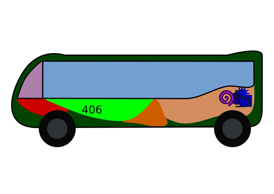 Bus 02 png transparent