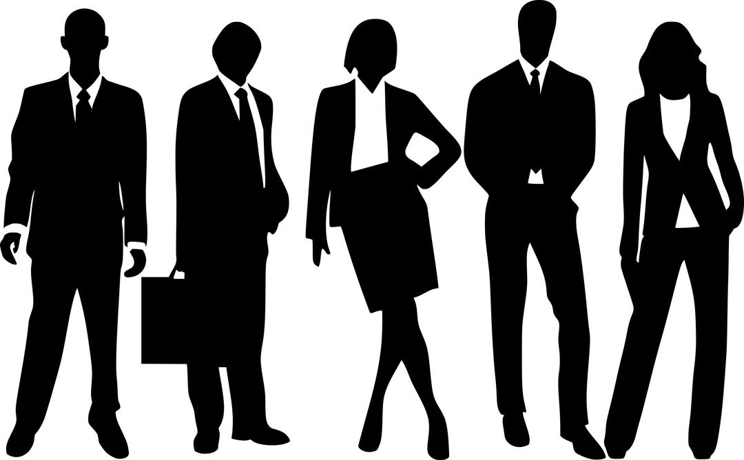 Business People png transparent