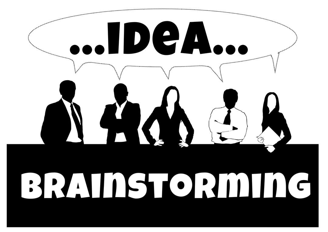 Business Team Brainstorming png transparent