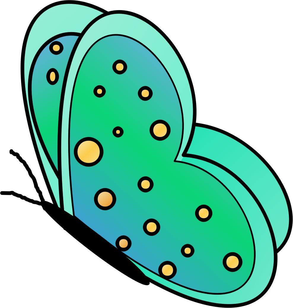 butterflygreen png transparent