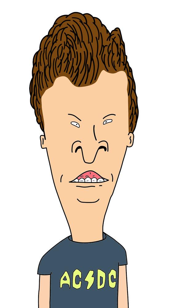 Butthead ACDC png transparent