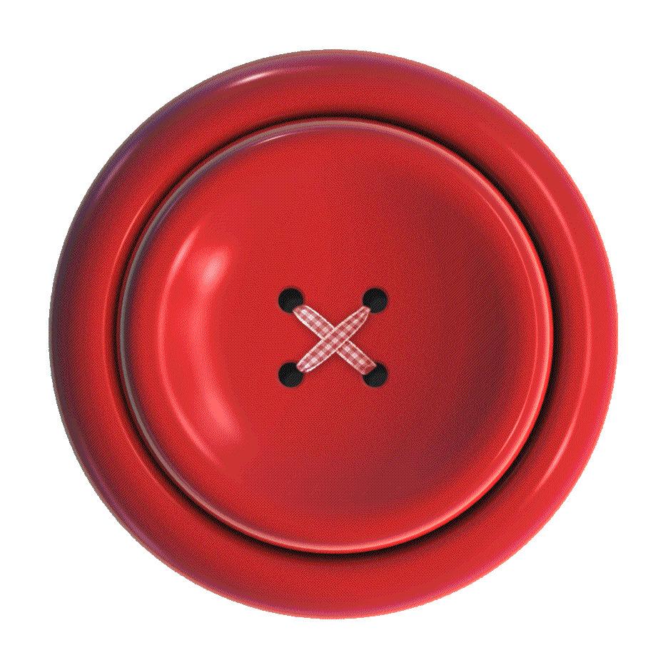 Button Clothes Red Small png transparent