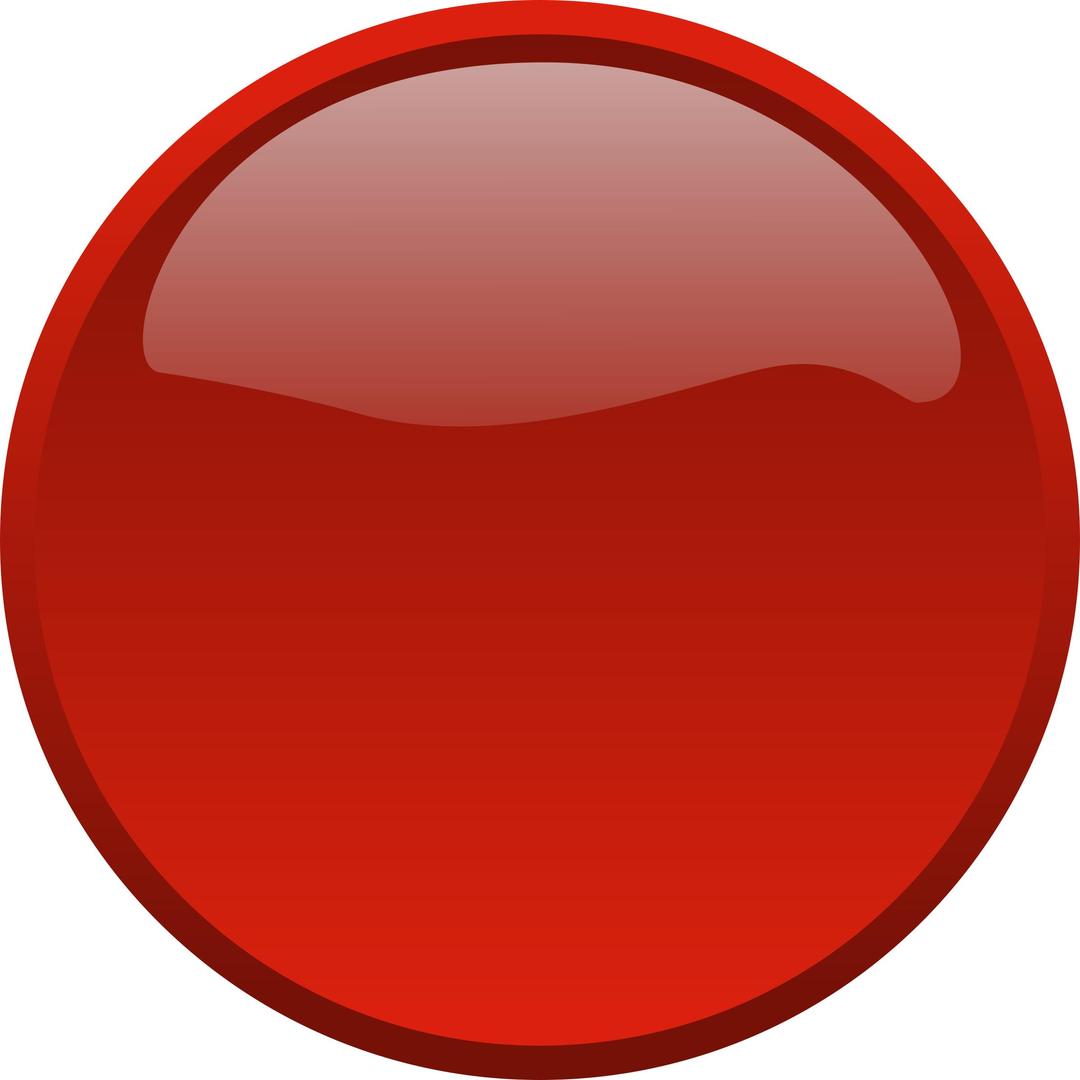 Button Red png transparent