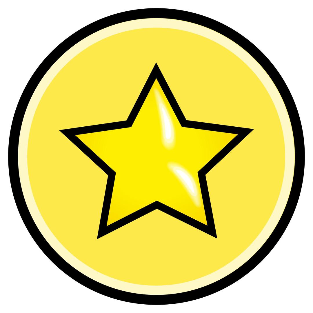 Button - Review (Yellow) png transparent