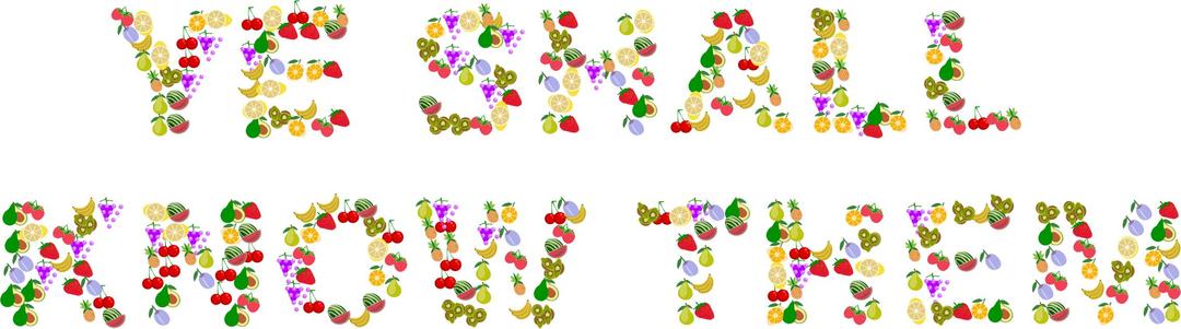 By Their Fruits png transparent