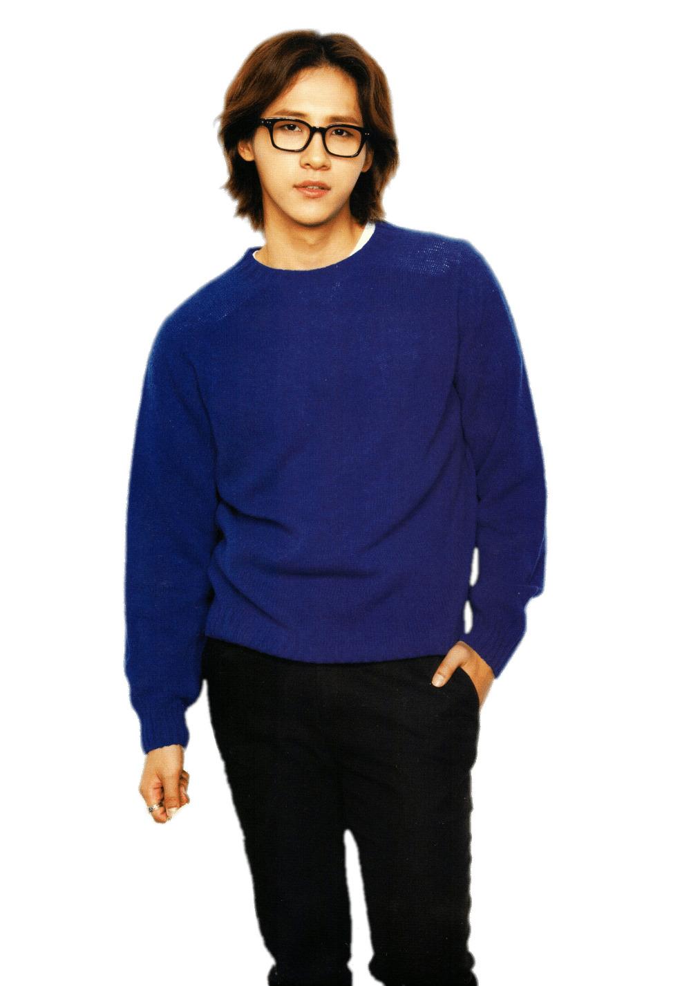 C1A4 CNU Blue Sweater png transparent
