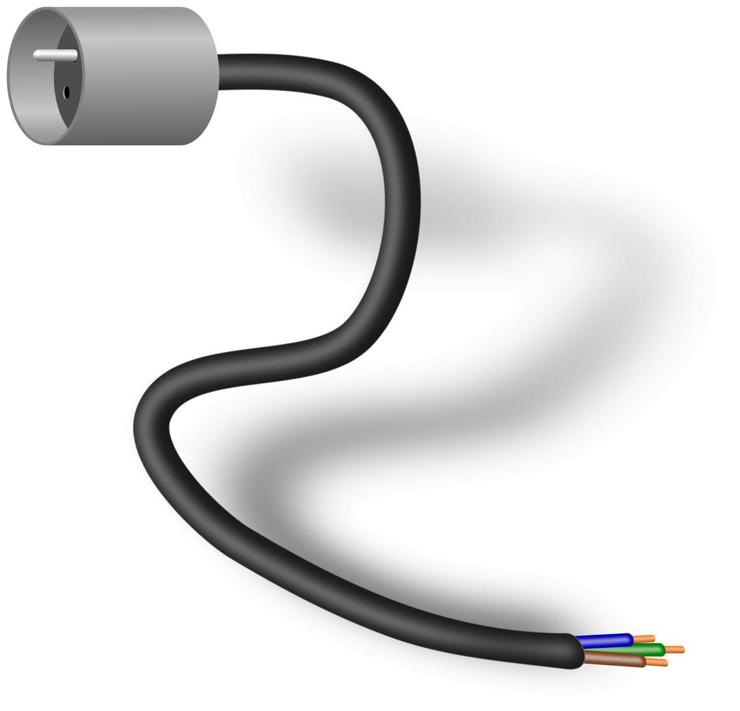 cable with connector png transparent