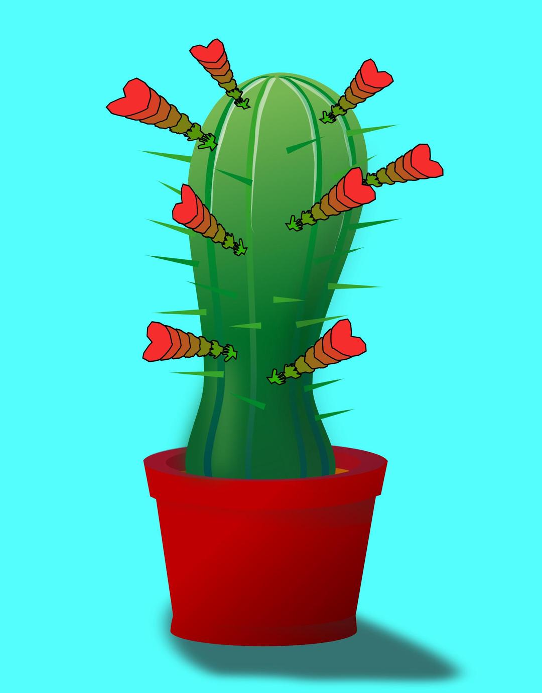 Cactus flower png transparent