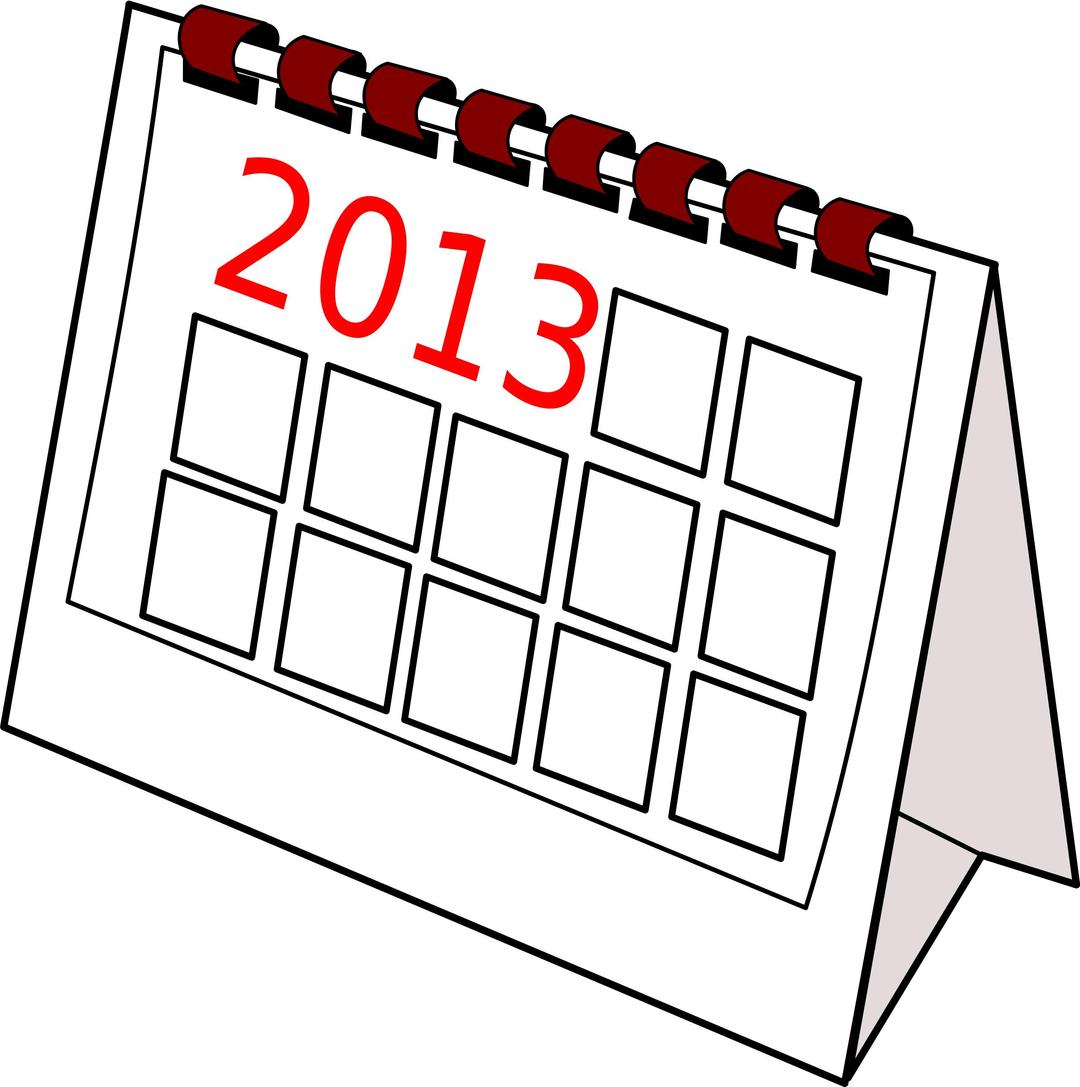 Calendar past year png transparent