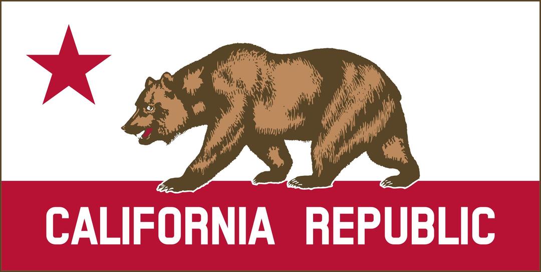 California Banner Clipart A png transparent