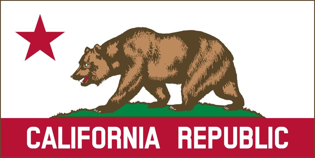 California Banner Clipart B   png transparent