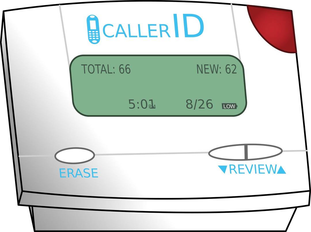 Caller ID png transparent