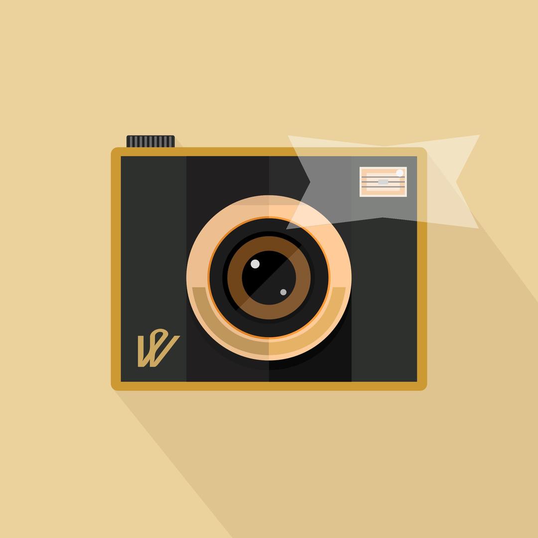 Camera with Flash png transparent