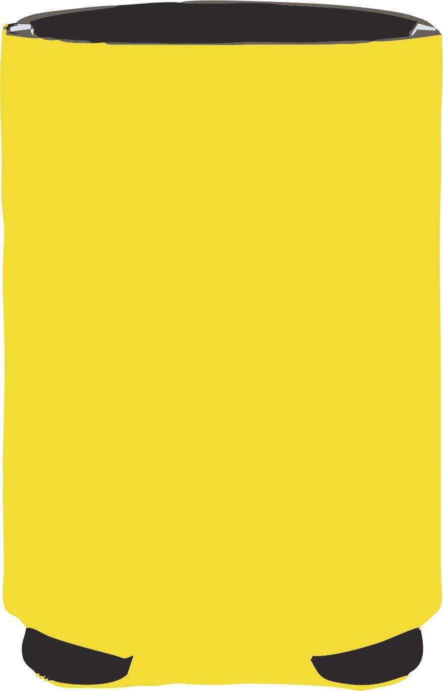 Can Coolie Yellow png transparent