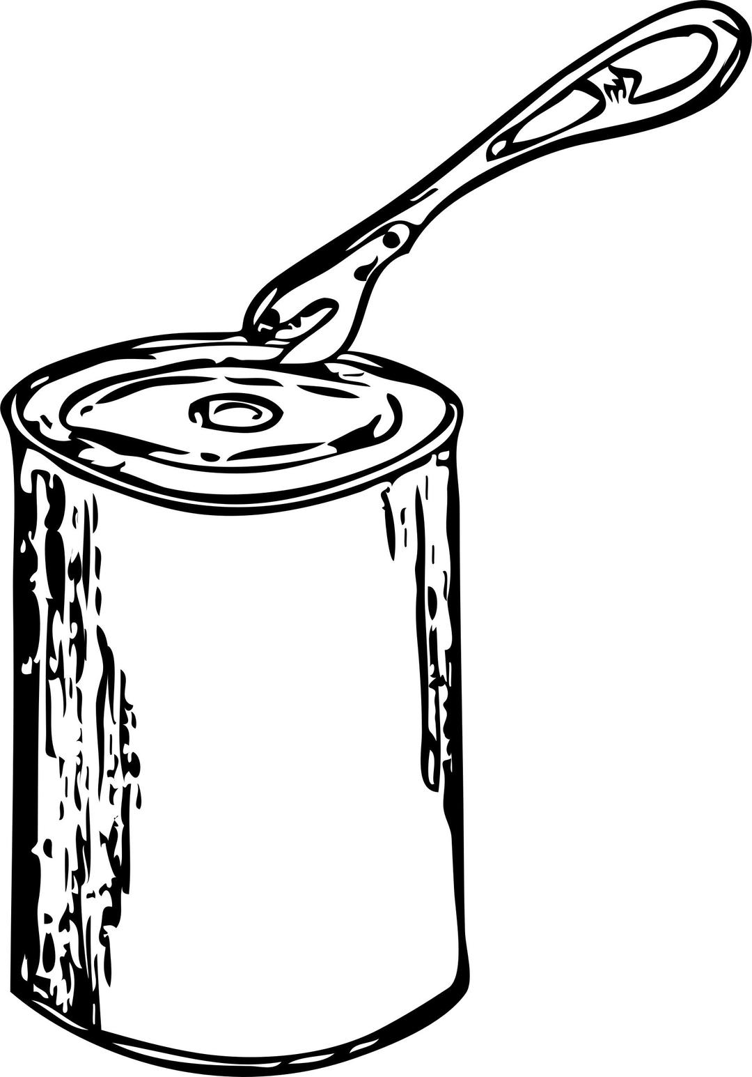 can opener and can png transparent