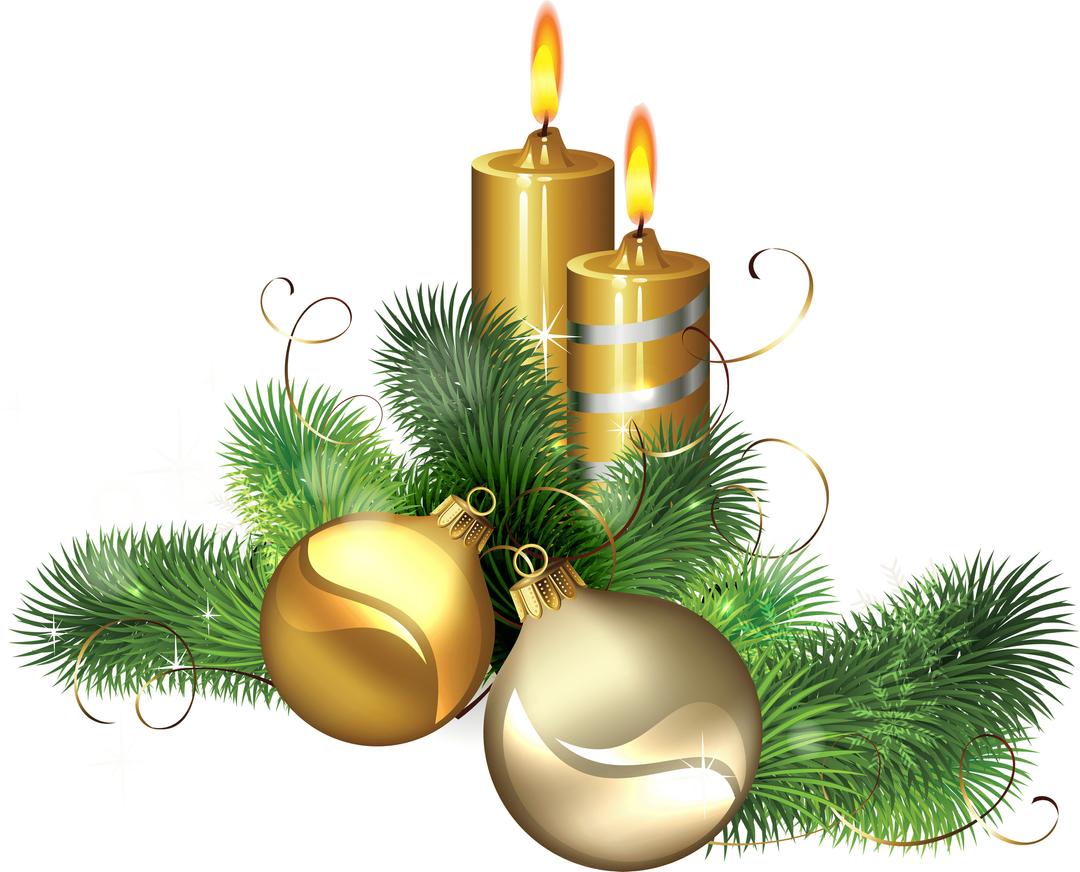 Candle Gold png transparent