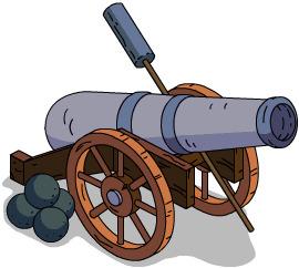 Cannon Drawing png transparent