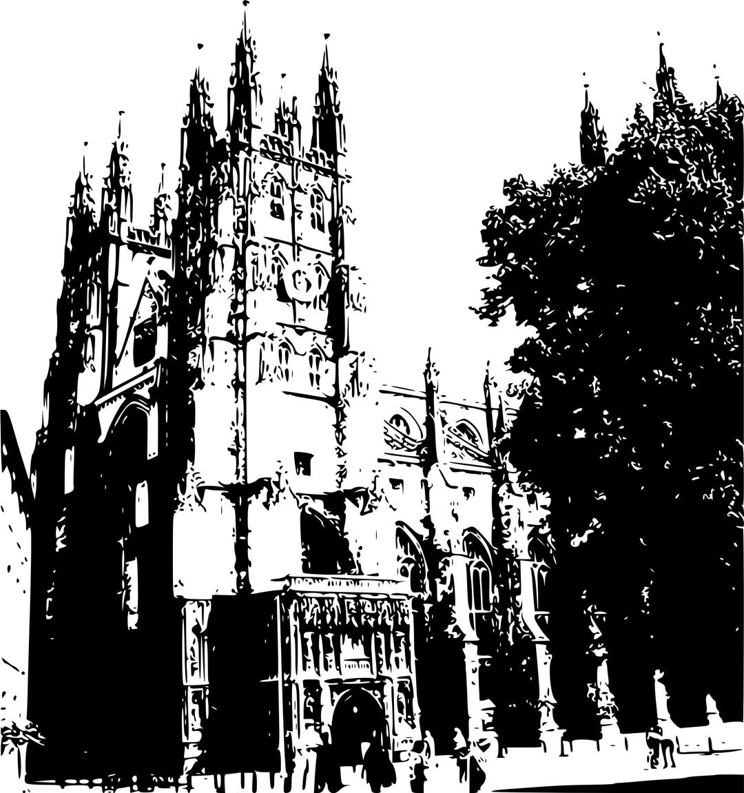 Canterbury Cathedral 3 png transparent