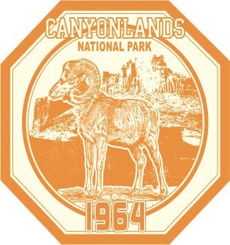 Canyonlands National Park Vintage png transparent