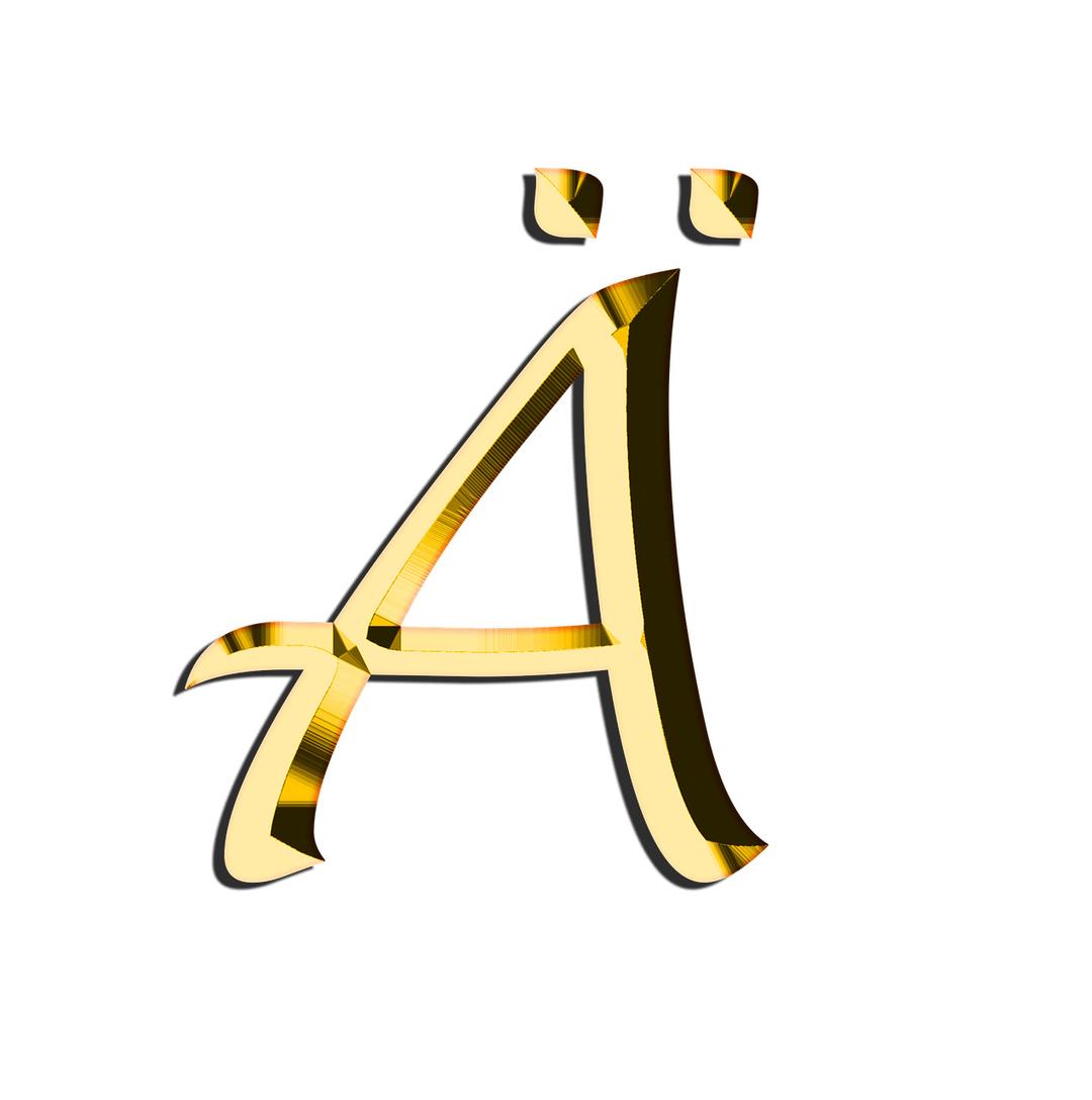 Capital Letter A With Diaeresis png transparent