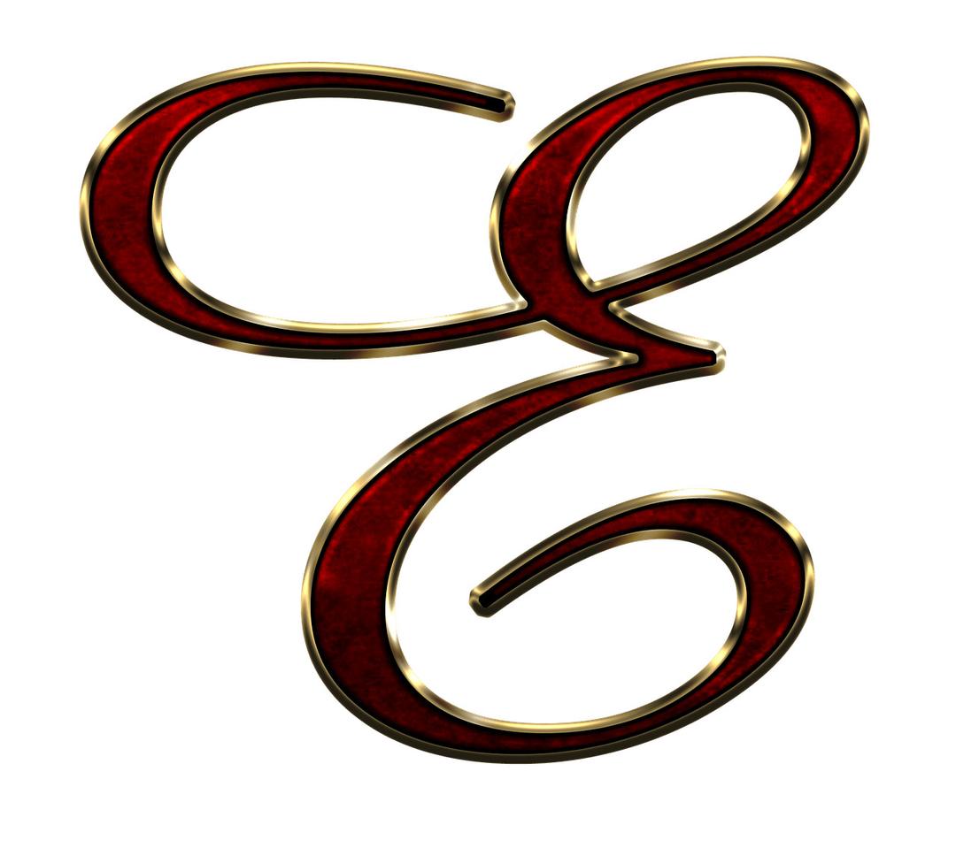 Capital Letter E Red png transparent