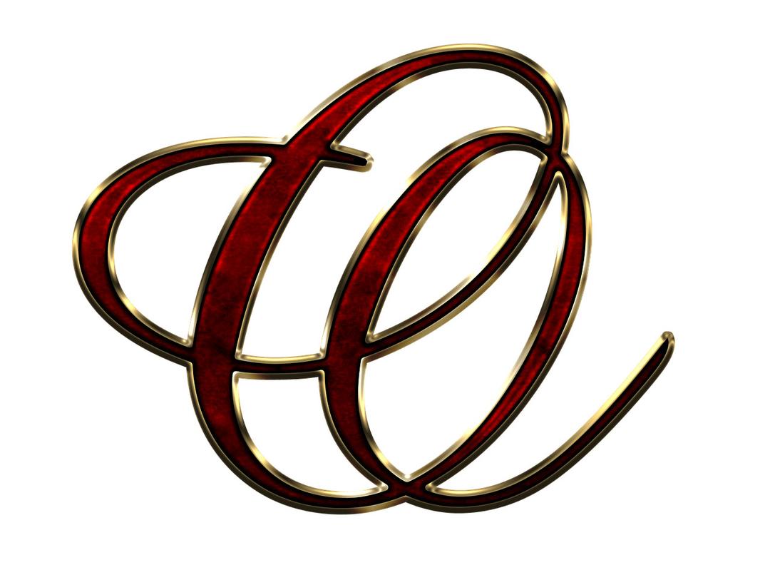 Capital Letter O Red png transparent