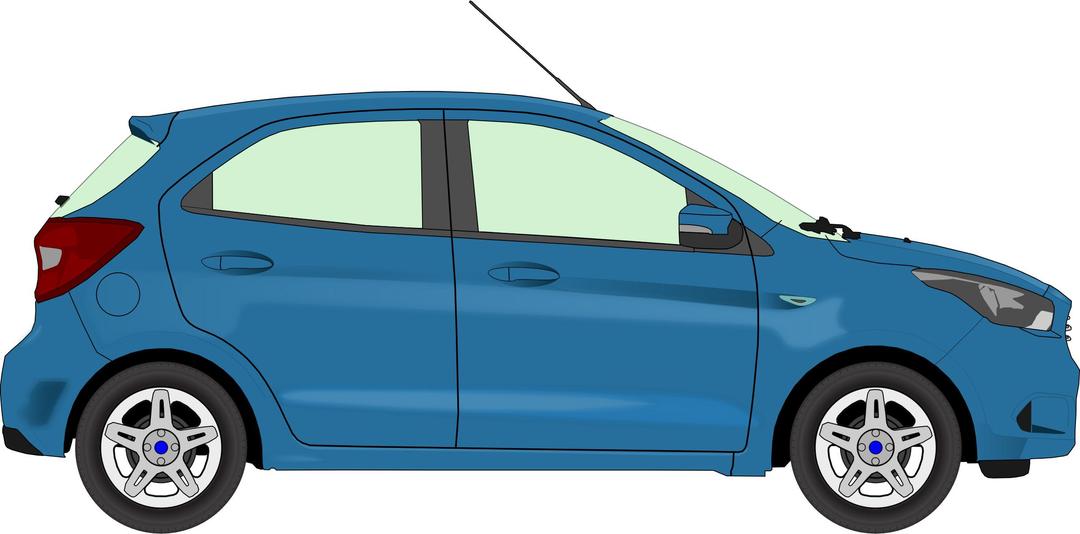 Car 13 (blue) png transparent