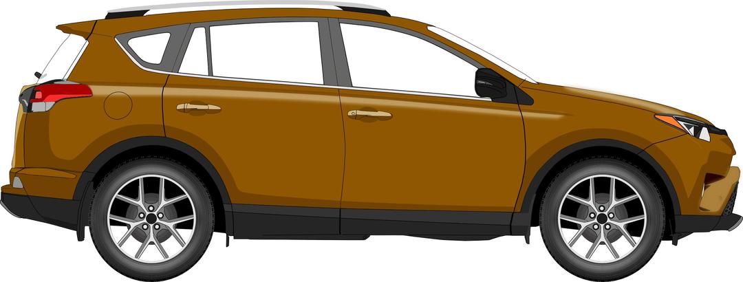 Car 14 (brown) png transparent