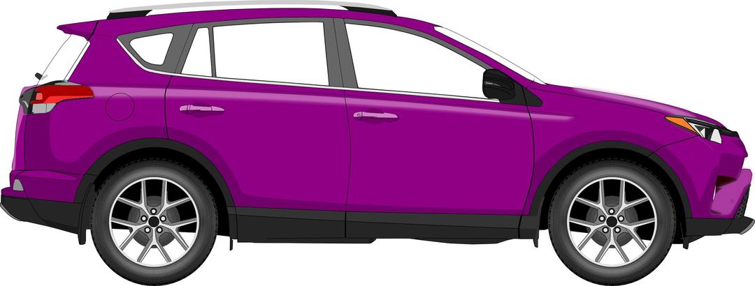 Car 14 (purple) png transparent