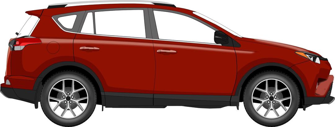 Car 14 (red) png transparent