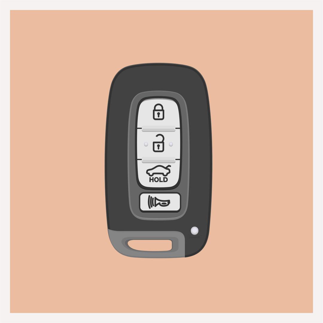 Car Key Fob Remote png transparent