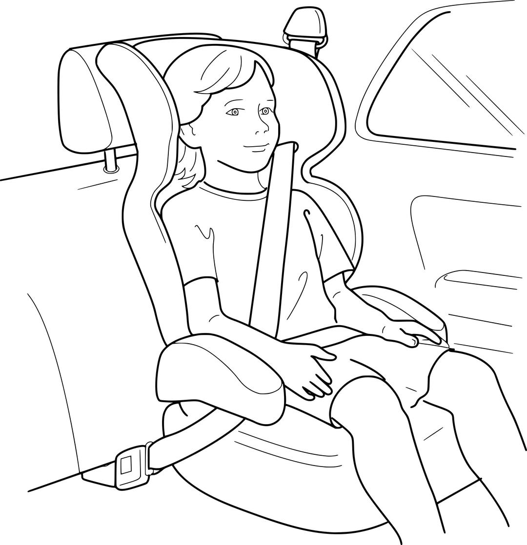 Car Seat With Child png transparent
