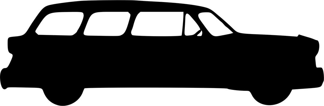Car silhouette png transparent