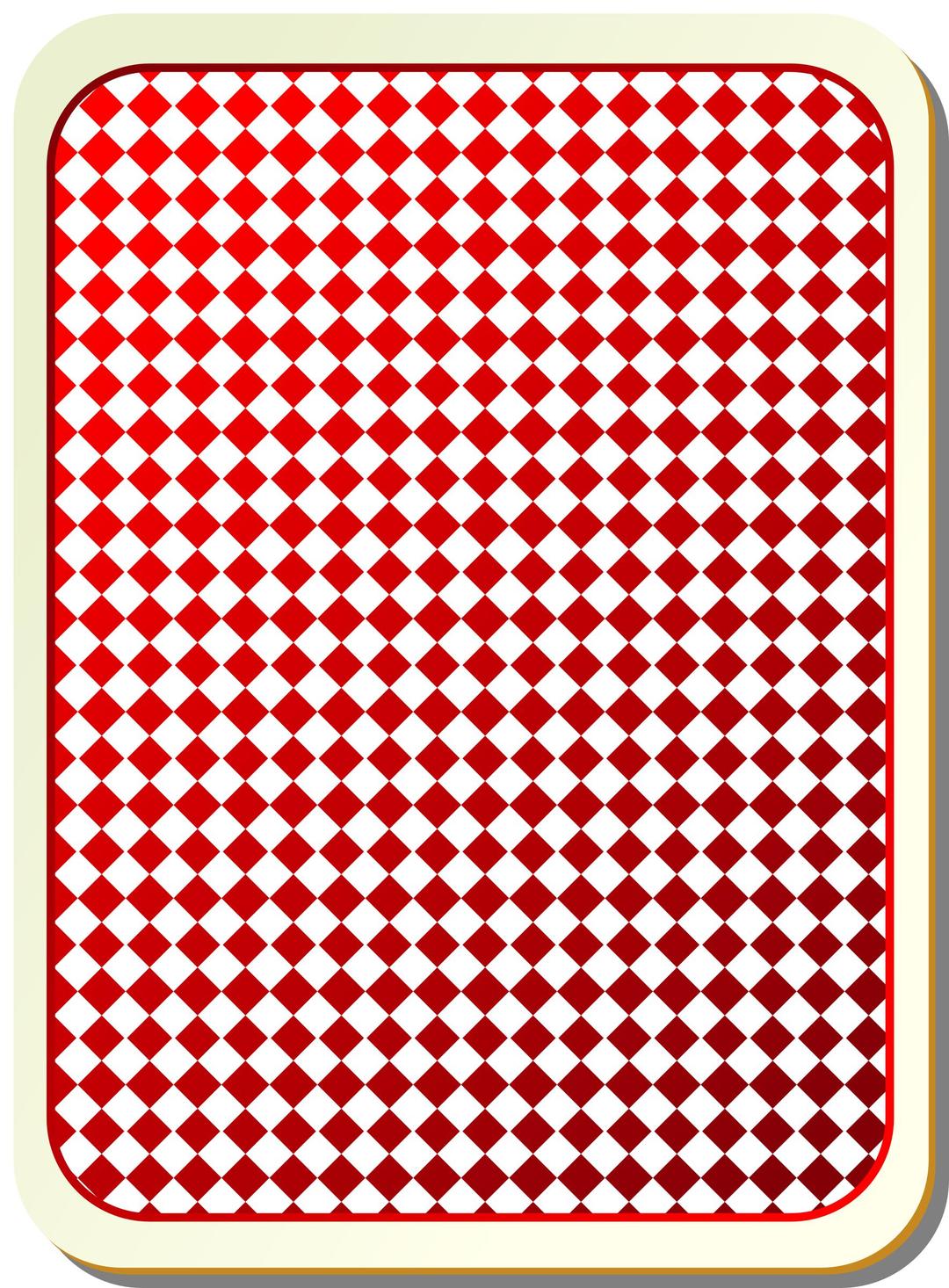 Card backs: grid red png transparent
