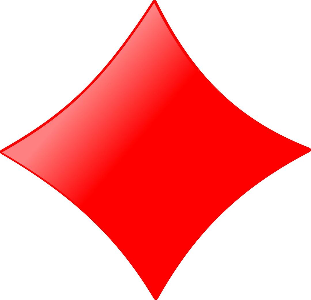 Card symbols: Diamond png transparent