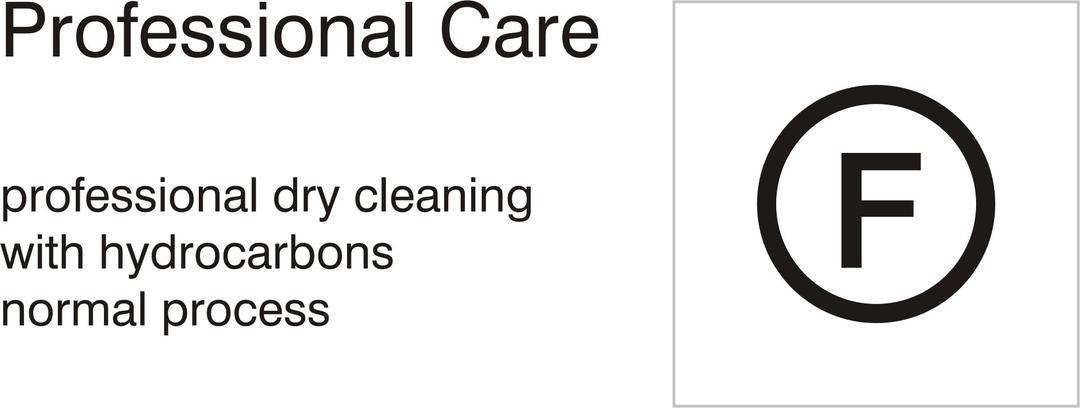 Care symbols, professional care: dry clean with hydrocarbons - normal process png transparent