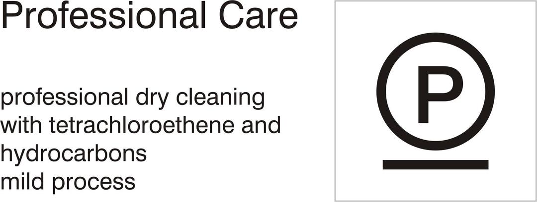 Care symbols, professional care: dry clean with tetrachloroethene and hydrocarbons - mild process png transparent