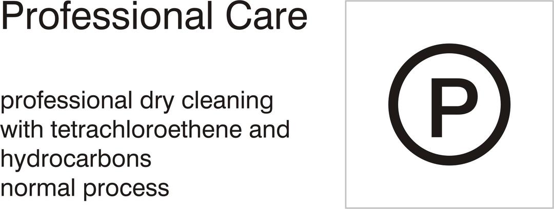 Care symbols, professional care: dry clean with tetrachloroethene and hydrocarbons - normal process png transparent
