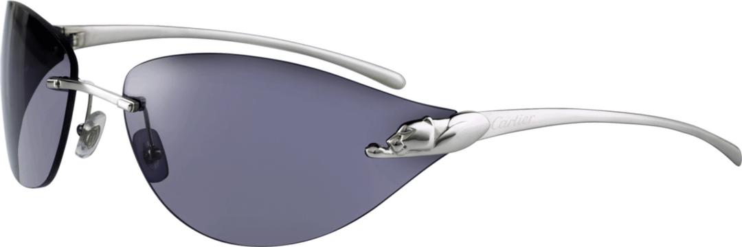 Cartier Sunglasses Silver png transparent