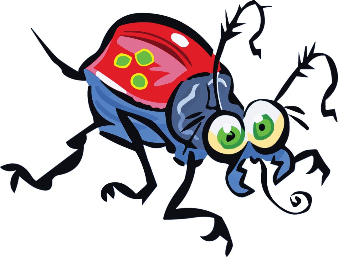 Cartoon Beetle png transparent