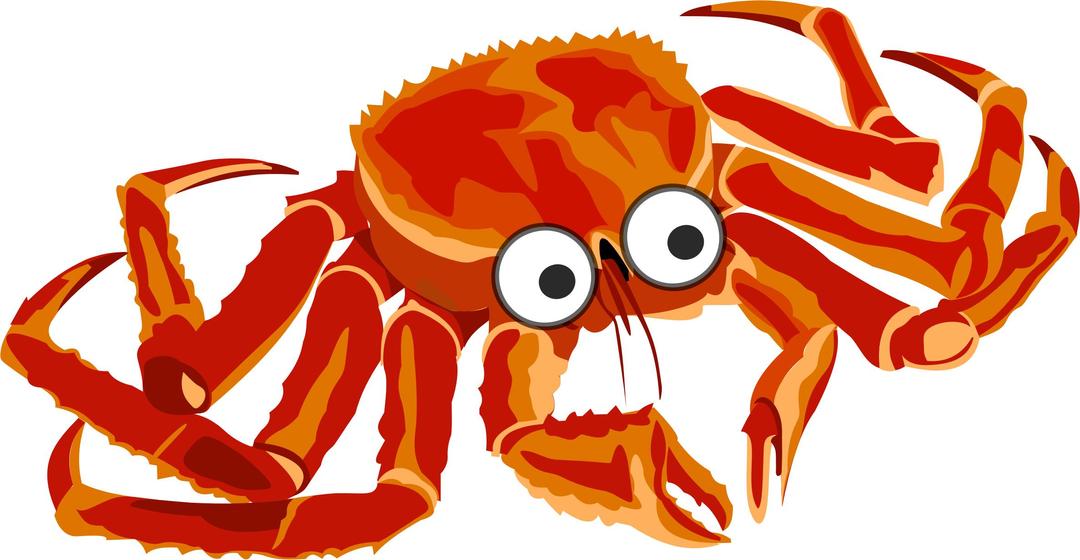 cartoon crab 2 png transparent