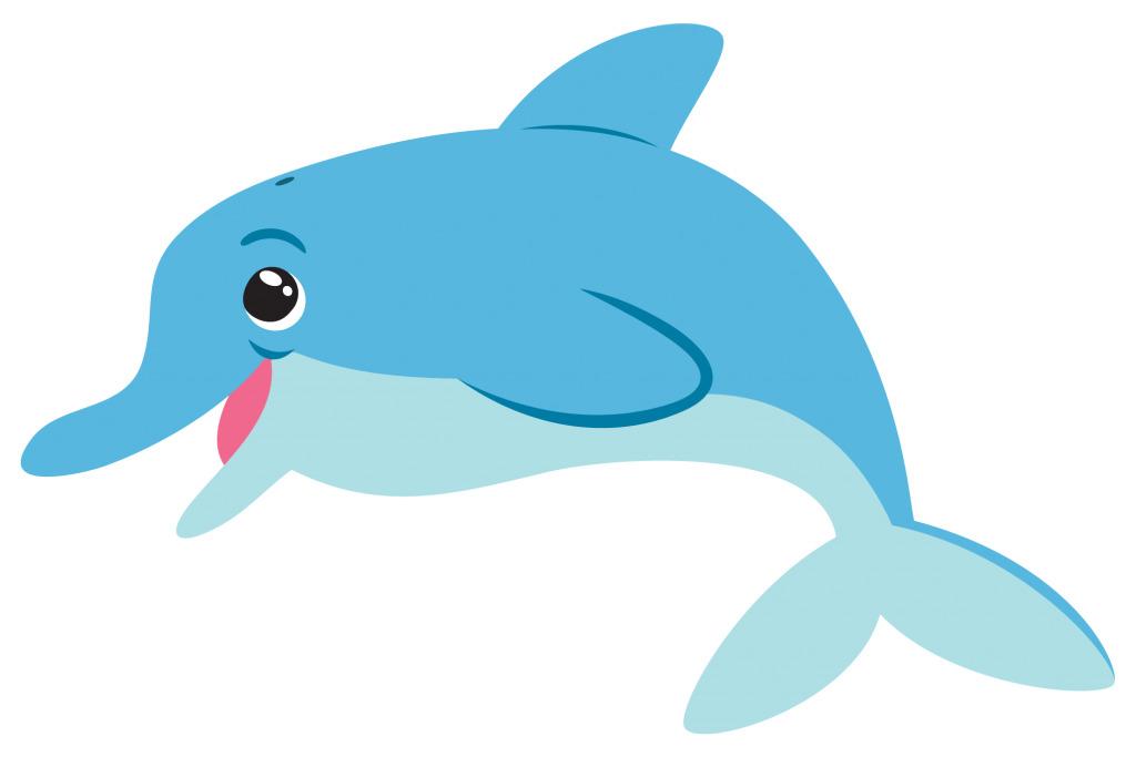 Cartoon Dolphin png transparent
