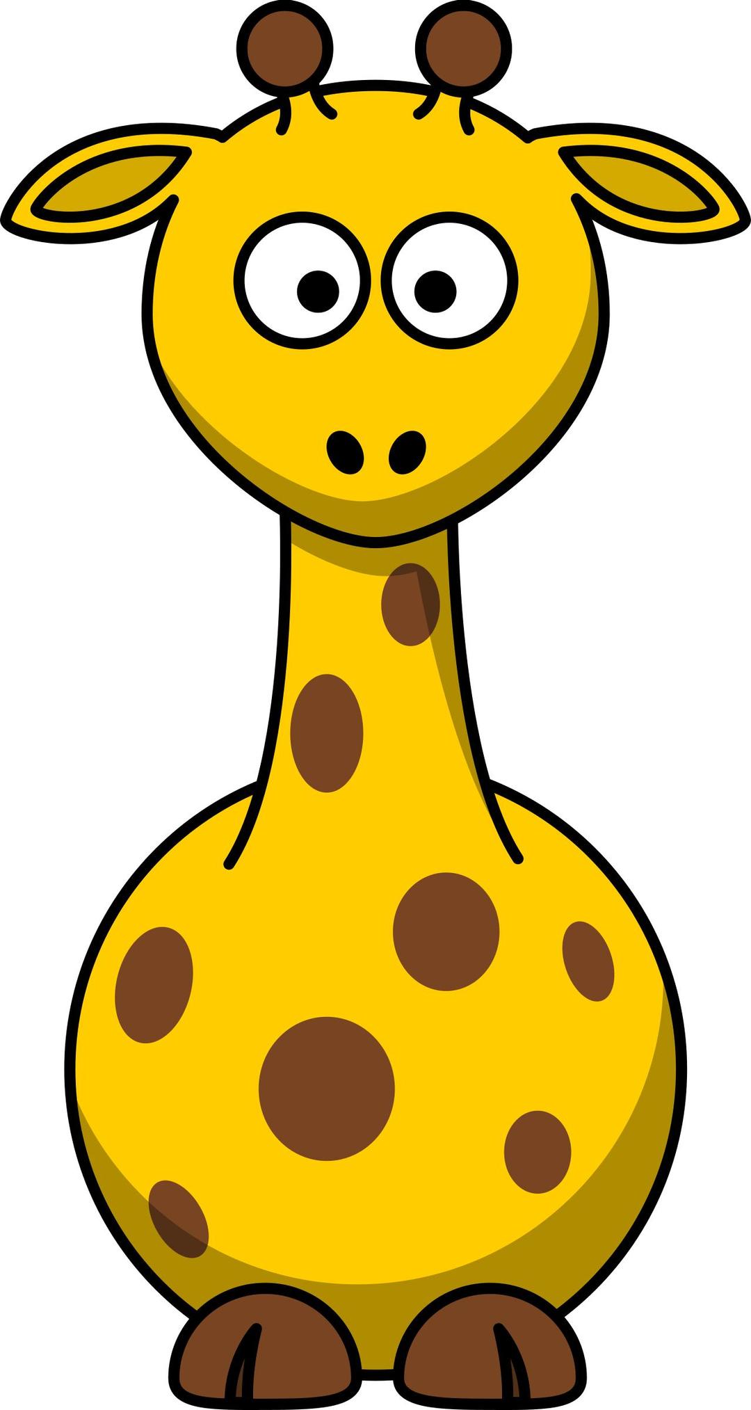 Cartoon Giraffe png transparent