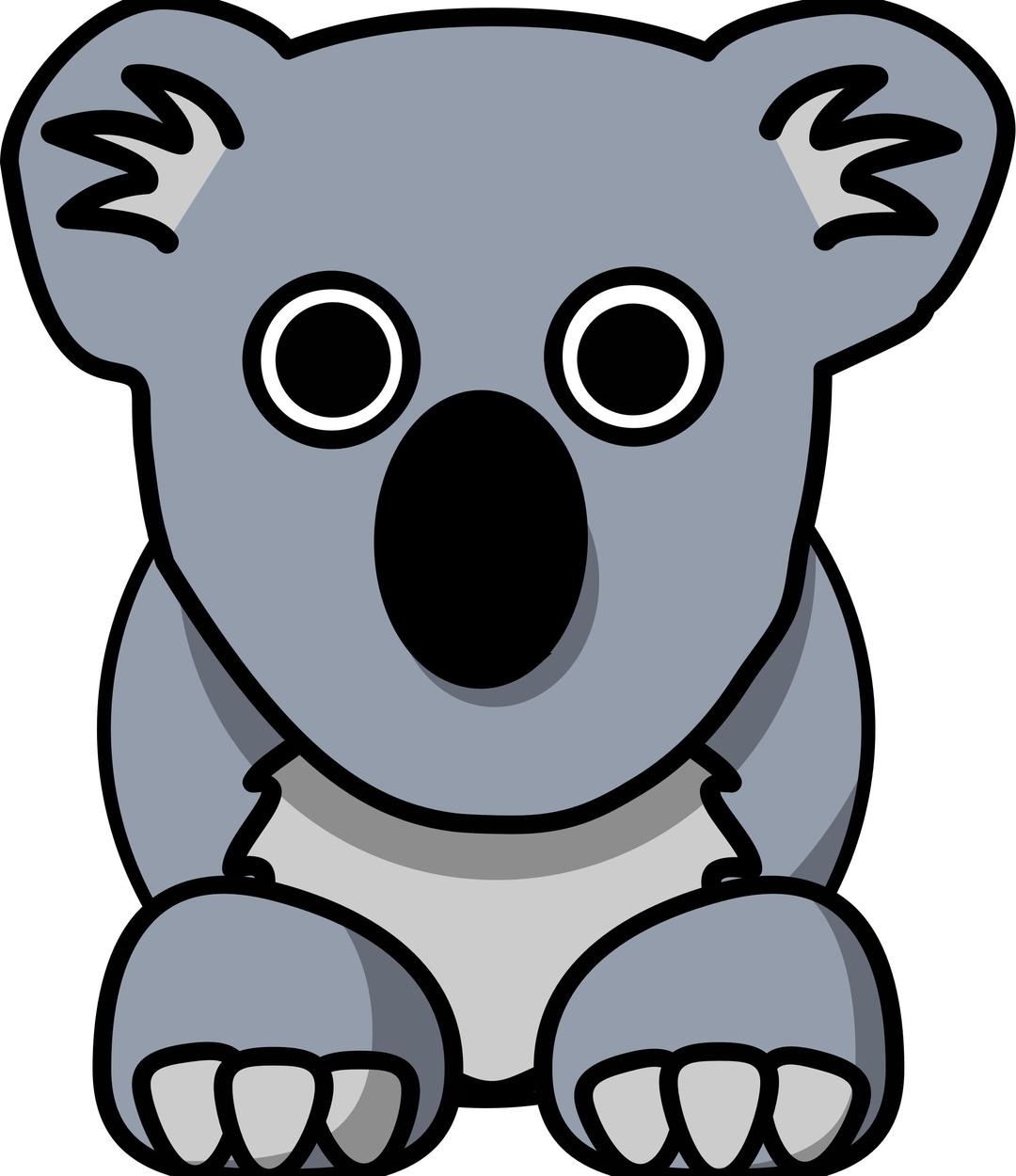Cartoon Koala png transparent