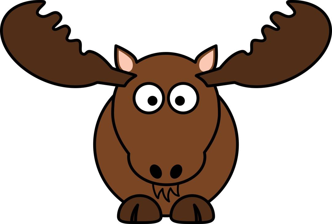 Cartoon Moose png transparent