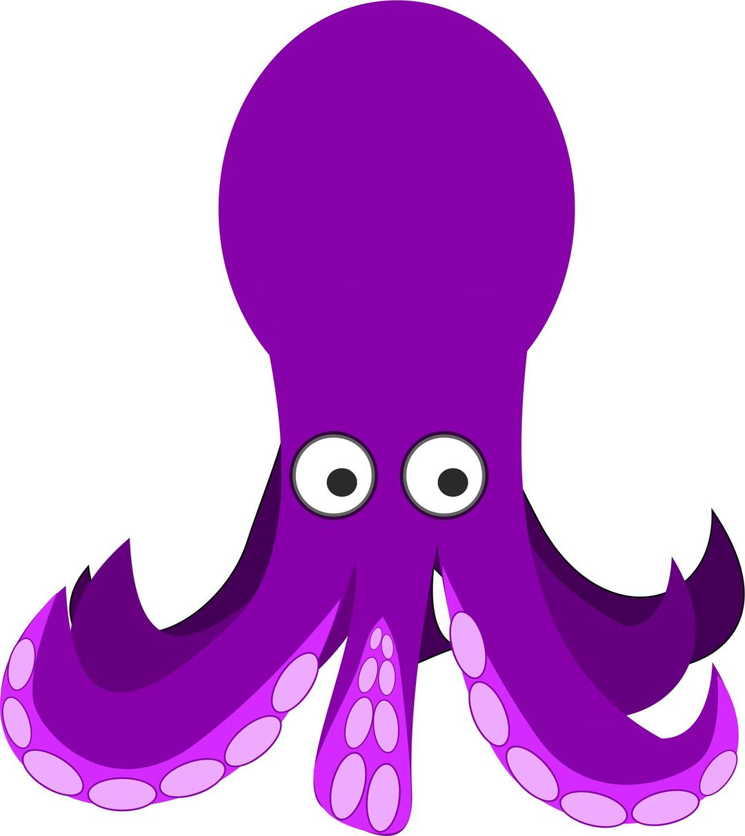 Cartoon Octopus 2 png transparent
