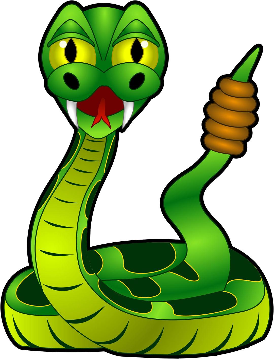 Cartoon Rattlesnake png transparent