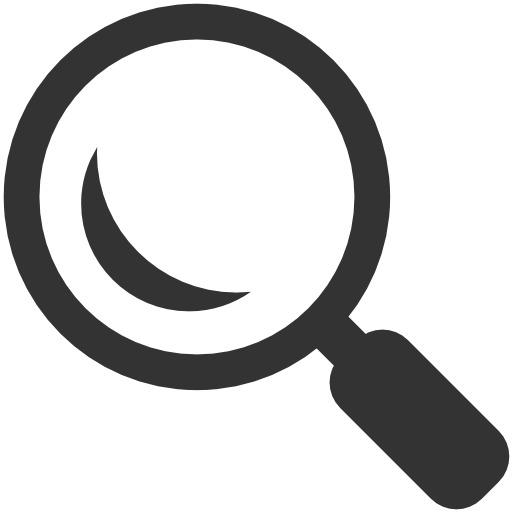 Cartoon Search Icon png transparent