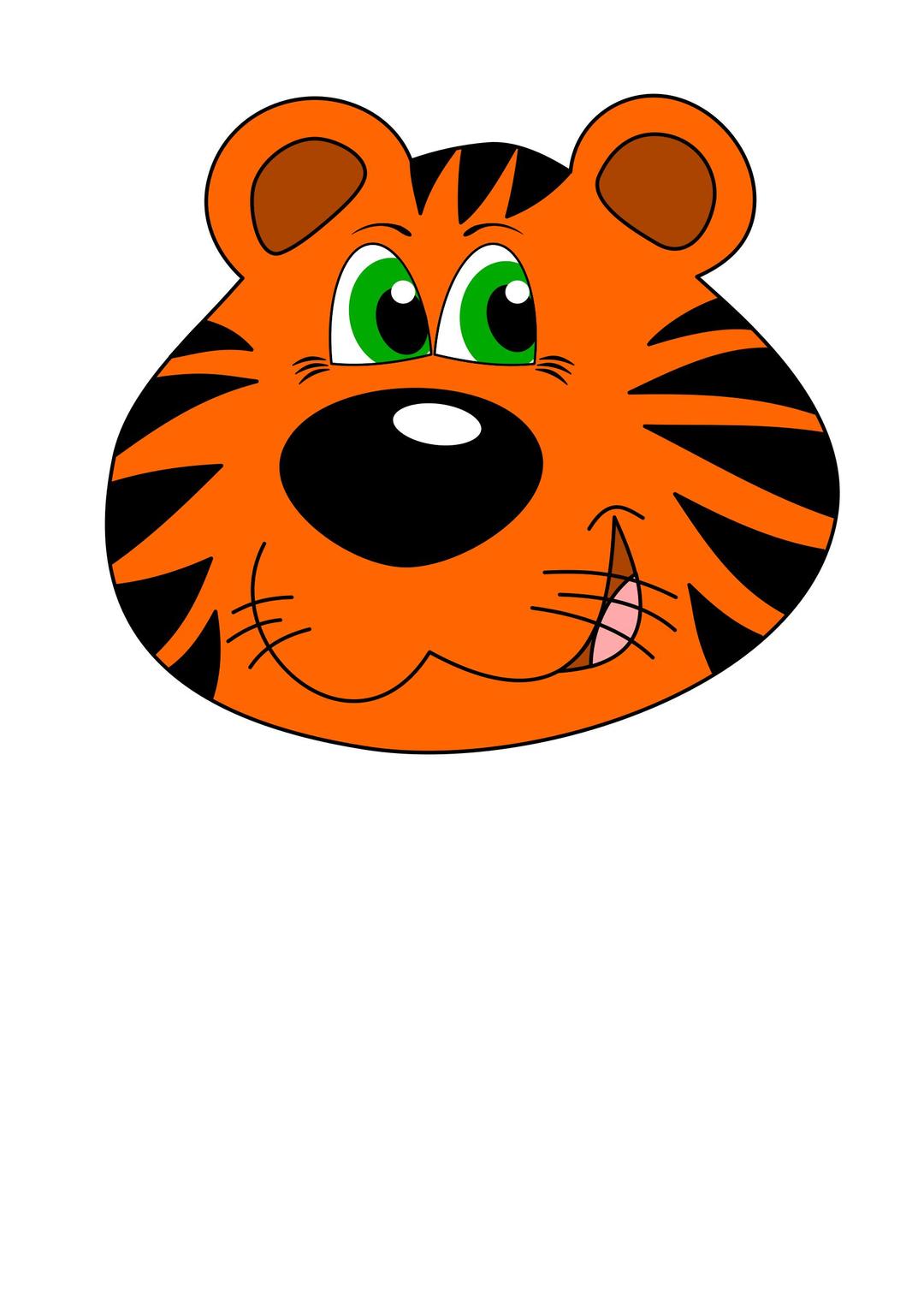 Cartoon Tiger png transparent